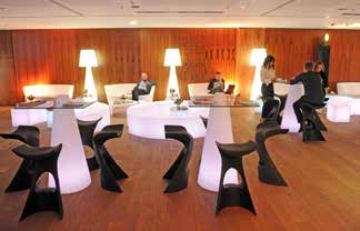 Banc lumineux Wave