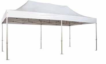 Barnum pliant 6x8 m ou 4x12 m (50 pers.)